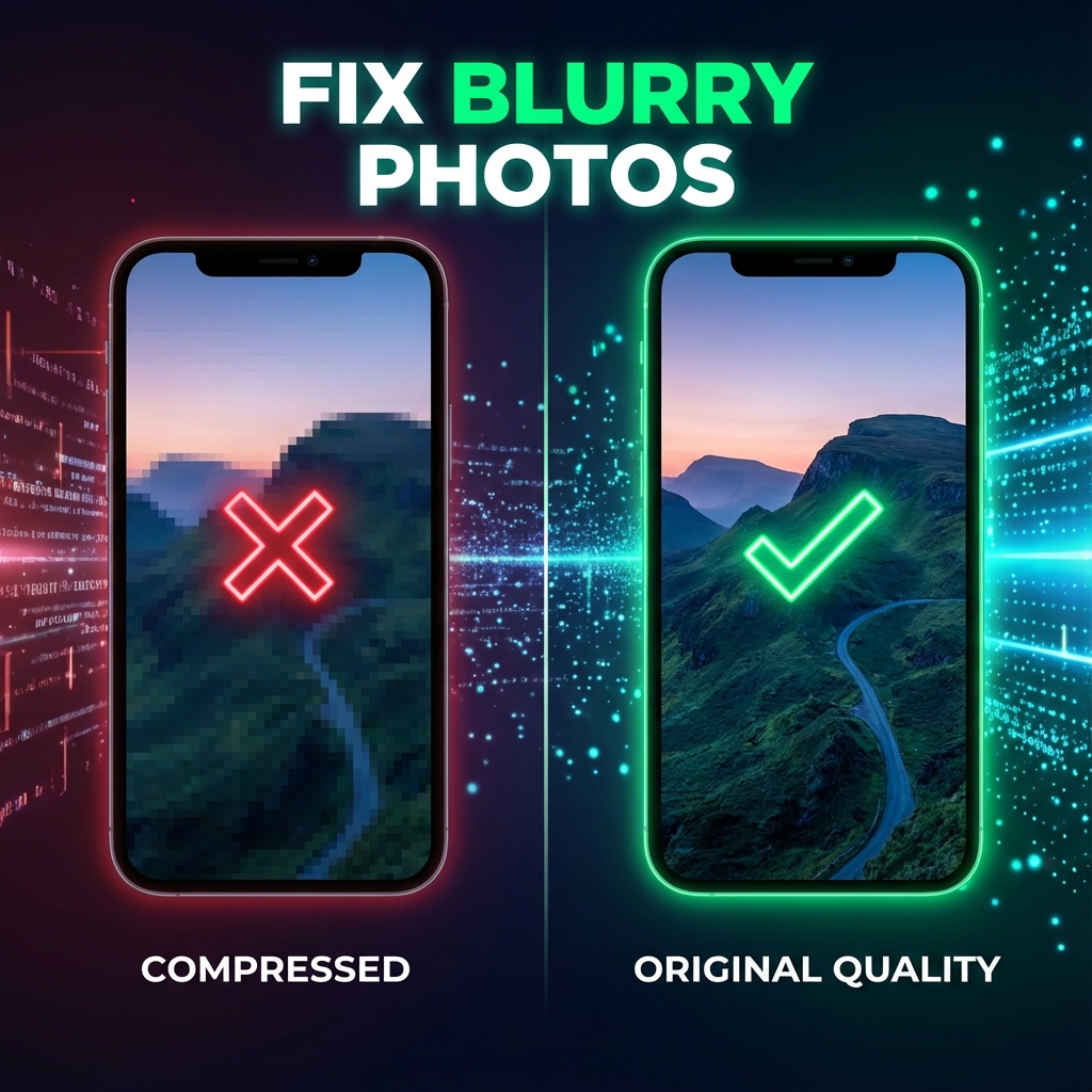 Why WhatsApp Photos Become Blurry & How to Fix It (Tested, 2025 Guide)